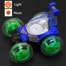 Colorful RC car with remote control