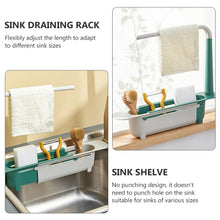 Expandable rack for drying kitchen items