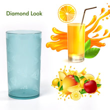 Durable plastic drinking glasses