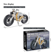 Metal DIY Bike Building Blocks for Kids (bike 162 pc of Bike Tool / 1 Set】