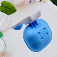 Unique cartoon soap dish, designed for kids' bathrooms.