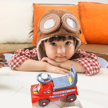 Ride-on baby car with musical horn and comfortable backrest