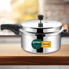 Aluminium Classic Goldex Pressure Cookers With Outer Lid (12 Litres / 5-Year warranty)