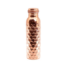 Sculpted Copper Bottle