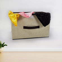 Foldable storage box with lid