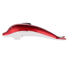 Dolphin body massager on a white background, highlighting its design