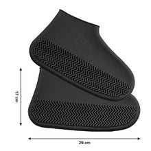 Non-Slip Silicone Rain Reusable Anti skid Waterproof Fordable Boot Shoe Cover ( Large )