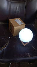 Moon Night Lamp with Plastic Stand Night Lamp for Bedroom (15x13 Cm / 1 Pc)