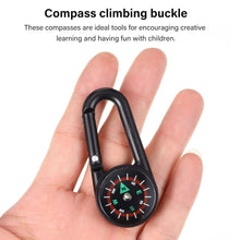 Clip Snap Hook Mini Compass (1 Pc / Mix Design)