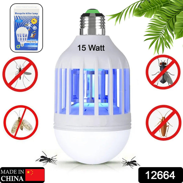 15W  Mosquito Killer Lamp E27 Summer Moths Flying Insects Led Zapper Mosquito Killer Lamp Light Bulb Household