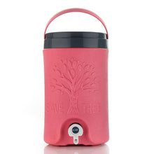 Durable water rover jug in colorful plastic for convenient storage.