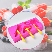 Ice popsicle molds set